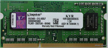 RAM Laptop DDR3 2G 1333 Kingston